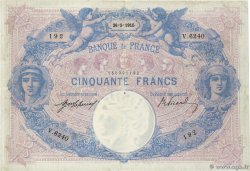 50 Francs BLEU ET ROSE FRANCE 1915 F.14.28 TB