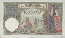 100 Dinara YUGOSLAVIA 1929 P.027a VF