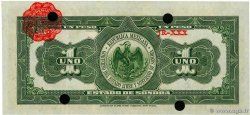 5 Pesos Annulé MEXIQUE Hermosillo 1915 PS.1071 NEUF