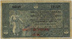 40 Kronen sur 10 Dinara YOUGOSLAVIE 1919 P.017 TB