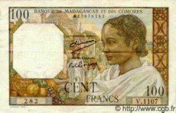 100 Francs MADAGASCAR  1950 P.046a SUP