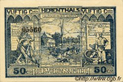 50 Centimes BELGIQUE Herenthals 1915 P.-- SUP+