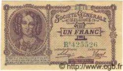 1 Franc BELGIQUE  1918 P.086b pr.NEUF