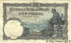 5 Francs BELGIQUE  1931 P.097b TTB