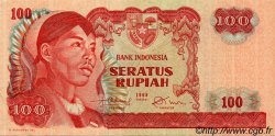 100 Rupiah INDONÉSIE  1968 P.108 TTB+