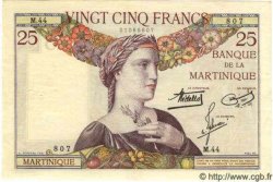 25 Francs MARTINIQUE  1938 P.12 SUP+ à SPL