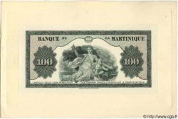 100 Francs Épreuve MARTINIQUE  1942 P.19 pr.NEUF