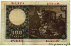 100 Pesetas ESPAGNE  1948 P.137a TTB