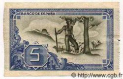 5 Pesetas ESPAGNE Bilbao 1937 PS.561(g) TTB+