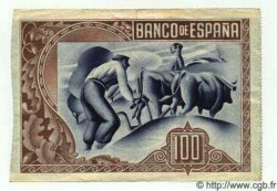 100 Pesetas ESPAGNE Bilbao 1937 PS.565(h) TTB+