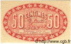 50 Centimes ALGÉRIE Alger 1919 JP.137.11 NEUF
