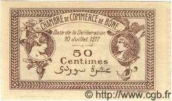 50 Centimes ALGÉRIE Bône 1917 JP.03 NEUF
