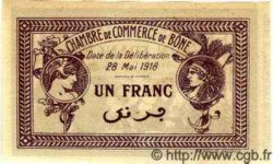 1 Franc ALGÉRIE Bône 1918 JP.06 SPL
