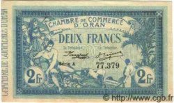 2 Francs ALGÉRIE Oran 1915 JP.141.03