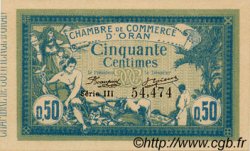 50 Centimes ALGÉRIE Oran 1915 JP.141.04
