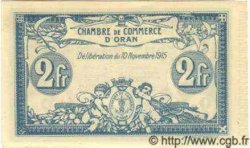 2 Francs ALGÉRIE Oran 1915 JP.141.14 NEUF