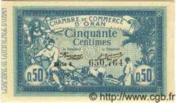 50 Centimes ALGÉRIE Oran 1918 JP.141.19