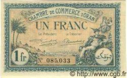 1 Franc ALGÉRIE Oran 1921 JP.14 NEUF