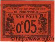 5 Centimes ALGÉRIE Philippeville 1915 JP.12 NEUF