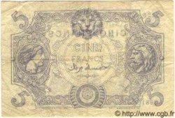 5 Francs ALGÉRIE  1924 P.002 TB à TTB