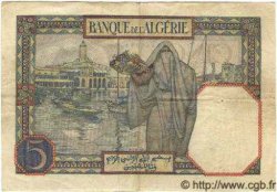 5 Francs ALGÉRIE  1925 P.003 TTB