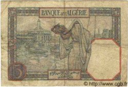 5 Francs ALGÉRIE  1939 P.077a pr.TB