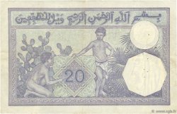 20 Francs ALGÉRIE  1921 P.078a TTB