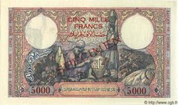 5000 Francs Spécimen ALGÉRIE  1942 P.032s NEUF
