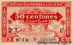 50 Centimes ALGÉRIE  1944 P.100 pr.NEUF