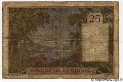 25 Francs GUYANE  1942 P.07 TB
