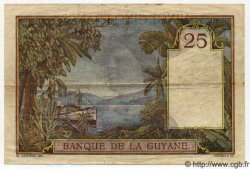 25 Francs GUYANE  1942 P.07 TTB+