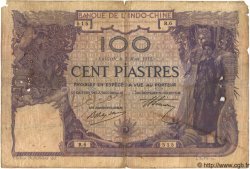 100 Piastres INDOCHINE FRANÇAISE Saïgon 1914 P.039 B