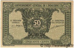 50 Cents INDOCHINE FRANÇAISE  1939 P.091 NEUF