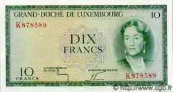 10 Francs LUXEMBOURG  1954 P.48