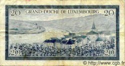 20 Francs LUXEMBOURG  1955 P.49 TB+