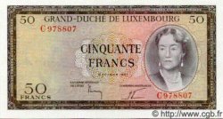 50 Francs LUXEMBOURG  1961 P.51 NEUF