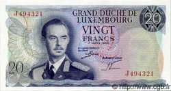 20 Francs LUXEMBOURG  1966 P.54
