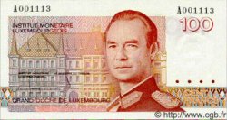 100 Francs LUSSEMBURGO  1986 P.58a