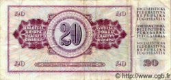 20 Dinara YOUGOSLAVIE  1974 P.085 TB+ à TTB