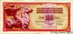 100 Dinara YOUGOSLAVIE  1978 P.090 TTB