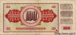 100 Dinara YOUGOSLAVIE  1981 P.090 TB
