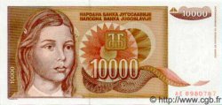 10000 Dinara YOUGOSLAVIE  1992 P.116b NEUF