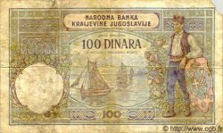 100 Dinara YOUGOSLAVIE  1941 P.R13b B+