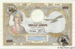 1000 Dinara YOUGOSLAVIE  1941 P.R15 SPL+