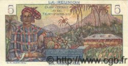 5 Francs Bougainville Spécimen ÎLE DE LA RÉUNION  1946 P.41s pr.NEUF