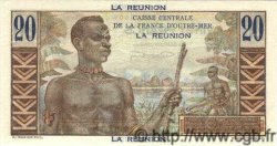 20 Francs Émile Gentil Spécimen ÎLE DE LA RÉUNION  1946 P.43s SPL