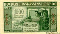 1000 Marks LITUANIE  1918 P.R134b TTB+