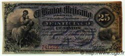 25 Centavos MEXIQUE  1878 PS.0143a TTB