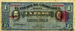 1 Peso MEXIQUE  1914 PS.0529g pr.TB
