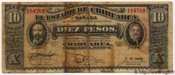 10 Pesos MEXIQUE  1915 PS.0534b B